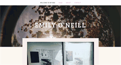 Desktop Screenshot of emily-oneill.com
